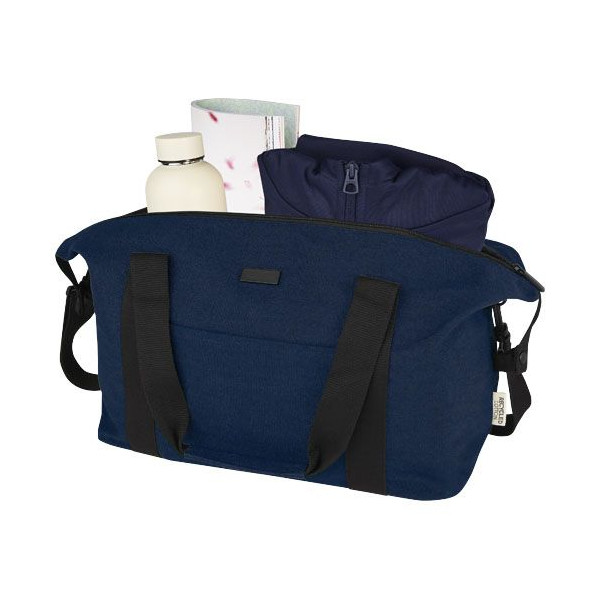 Sac de sport Joey 25 L en toile recyclée GRS - Personnalisable avec logo