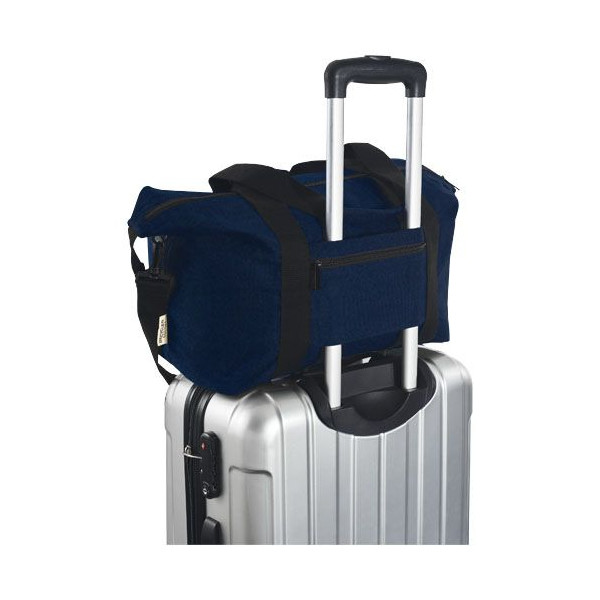 Sac de sport Joey 25 L en toile recyclée GRS - Personnalisable avec logo