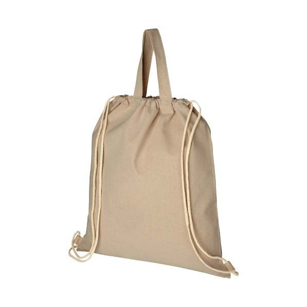 Sac à dos écologique en coton et polyester recyclé 6L - BCM Goodies