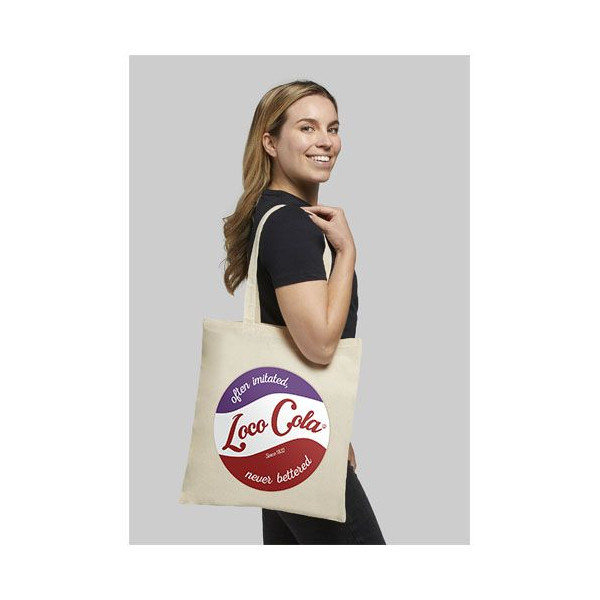 Sac shopping coton Madras 140 gr/m² 7L certifié OEKO-Tex - BCM Goodies