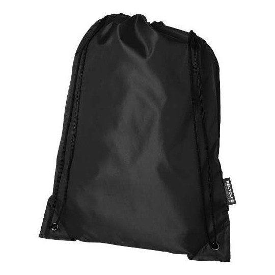 Sac à dos RPET Oriole avec cordon de serrage 5L - Sac durable en plastique recyclé post-consommation