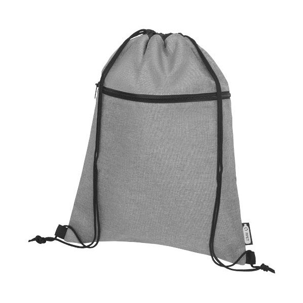 Sac à dos Ross en rPET avec cordon de serrage 5L - Accessoire pratique et écologique | BCM Goodies