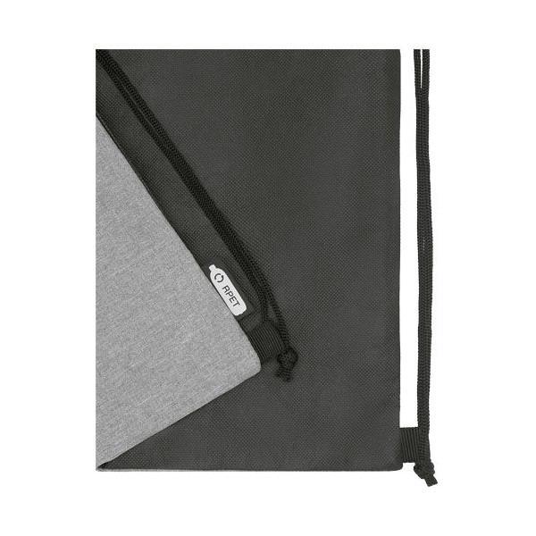 Sac à dos Ross en rPET avec cordon de serrage 5L - Accessoire pratique et écologique | BCM Goodies