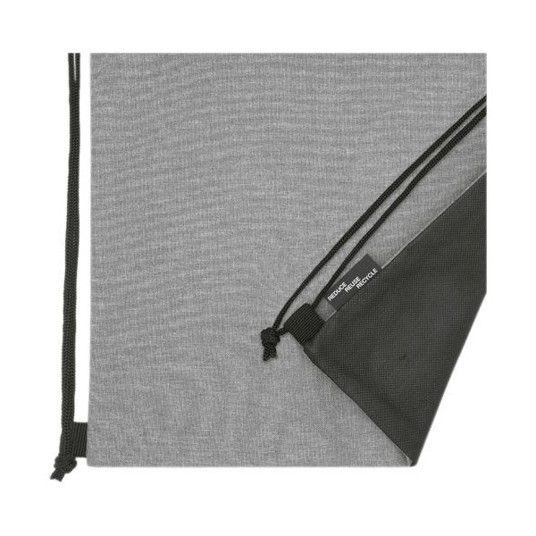 Sac à dos Ross en rPET avec cordon de serrage 5L - Accessoire pratique et écologique | BCM Goodies