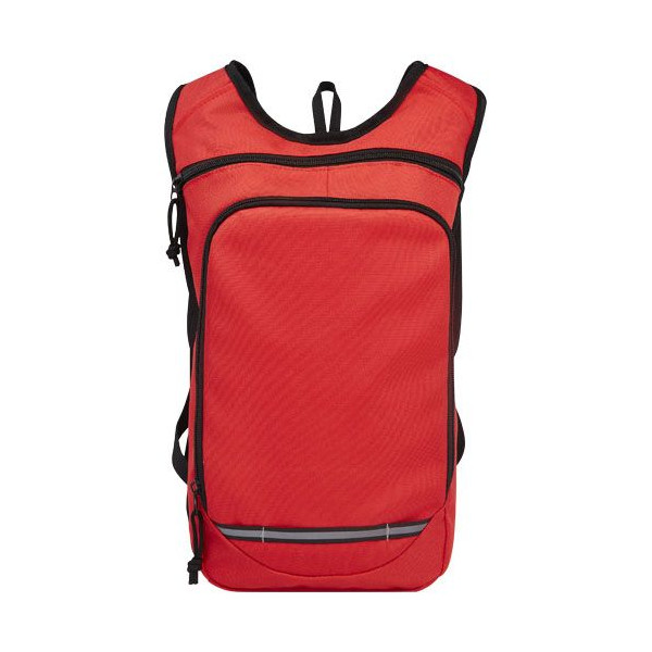 Sac à dos Trails RPET GRS 6,5 L pour l'extérieur - Tissu recyclé hydrofuge - Poche à eau compatible - Confort optimal - Vis