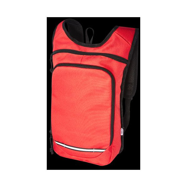 Sac à dos Trails RPET GRS 6,5 L pour l'extérieur - Tissu recyclé hydrofuge - Poche à eau compatible - Confort optimal - Vis