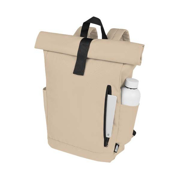 Sac à dos Byron 18L en RPET GRS 15,6 avec compartiment pour ordinateur portable 15,6 pouces