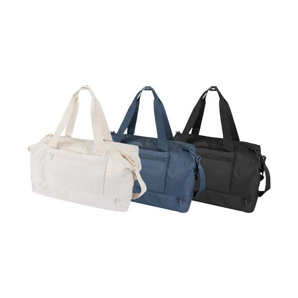 Sac de voyage Trip Aware™ recyclé en polyester sergé 290D - BCM Goodies