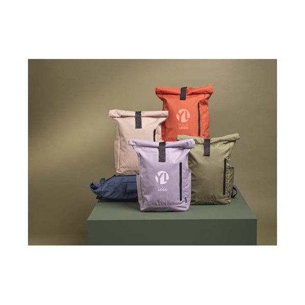Sac à dos Byron 18L en RPET GRS 15,6 avec compartiment pour ordinateur portable 15,6 pouces