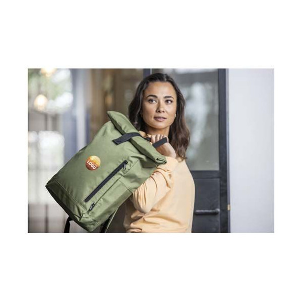 Sac à dos Byron 18L en RPET GRS 15,6 avec compartiment pour ordinateur portable 15,6 pouces