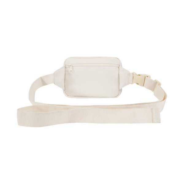 Sac bandoulière de voyage Trip Aware™ recyclé - Polyester sergé 290D - RPET 210D/PU - Sangle réglable - Code QR - Capacité 1 lit