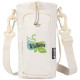 Sac porte-bouteille Trip Aware™ en polyester recyclé avec cordon de serrage - BCM Goodies