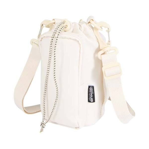 Sac porte-bouteille Trip Aware™ en polyester recyclé avec cordon de serrage - BCM Goodies