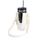 Sac porte-bouteille Trip Aware™ en polyester recyclé avec cordon de serrage - BCM Goodies