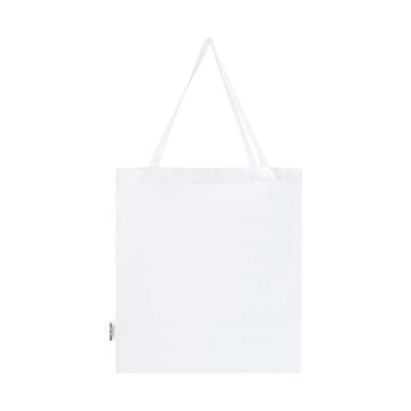 Sac shopping à soufflets Madras en coton recyclé 140 g/m² certifié GRS - BCM Goodies