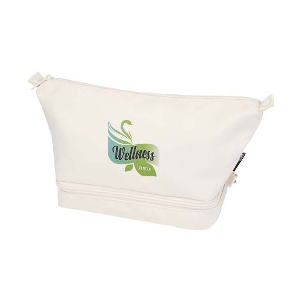 Trousse de toilette Trip Aware™ recyclée avec traceur Aware™ - Accessoire de voyage pratique et écologique