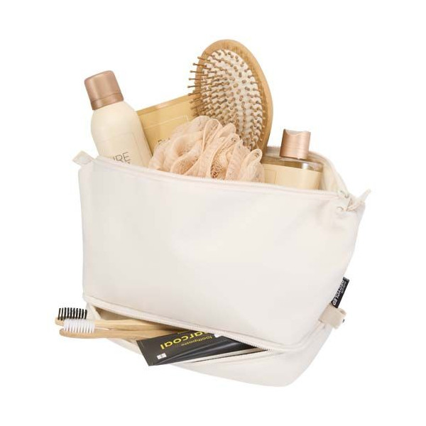 Trousse de toilette Trip Aware™ recyclée avec traceur Aware™ - Accessoire de voyage pratique et écologique