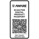 Trousse de toilette Trip Aware™ recyclée avec traceur Aware™ - Accessoire de voyage pratique et écologique