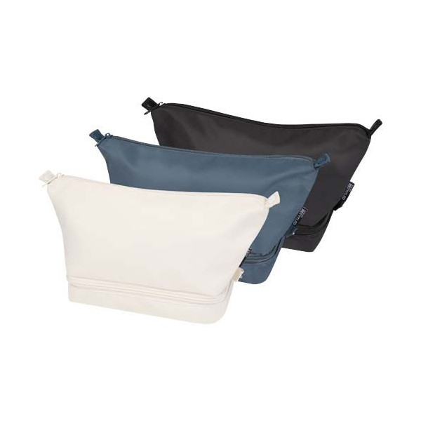 Trousse de toilette Trip Aware™ recyclée avec traceur Aware™ - Accessoire de voyage pratique et écologique