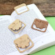 Marque-pages en bois souple forme fleur personnalisés – Goodies B2B pour communication d’entreprise – BCM Goodies