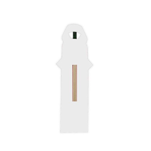 Crayon à graines étui ruban personnalisé – Goodies écologiques pour communication d’entreprise