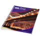 Carnet de notes à spirales A5 Desk-Mate® avec couverture arrière imprimée - BCM Goodies