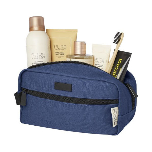 Pochette pour accessoires de voyage Joey 3,5 L en toile recyclée certifiée GRS - BCM Goodies