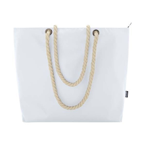Sac shopping Panama recyclé GRS isotherme avec poignées en cordelette - 23L - BCM Goodies