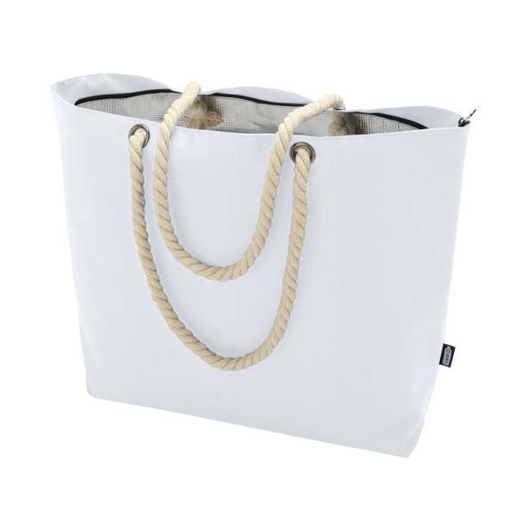 Sac shopping Panama recyclé GRS isotherme avec poignées en cordelette - 23L - BCM Goodies
