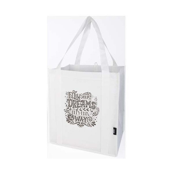 Sac shopping Liberty non tissé recyclé GRS avec fond rigide de 29L - BCM Goodies
