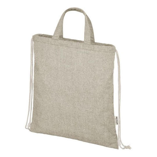 Sac à dos Pheebs avec cordon 150 g/m² Aware™ - Sac à dos en coton recyclé pour communication B2B | BCM Goodies