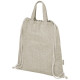 Sac à dos Pheebs avec cordon 150 g/m² Aware™ - Sac à dos en coton recyclé pour communication B2B | BCM Goodies