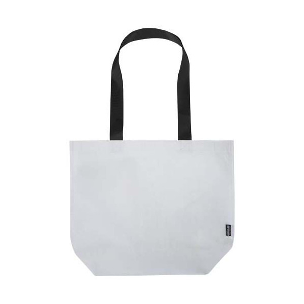 Sac shopping Duo à fond double laminé en RPET certifié GRS 150 g/m2 - 18 litres - BCM Goodies