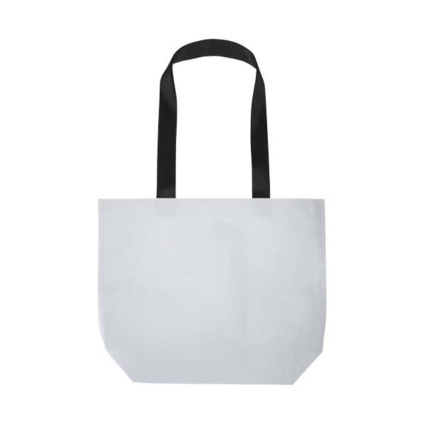 Sac shopping Duo à fond double laminé en RPET certifié GRS 150 g/m2 - 18 litres - BCM Goodies