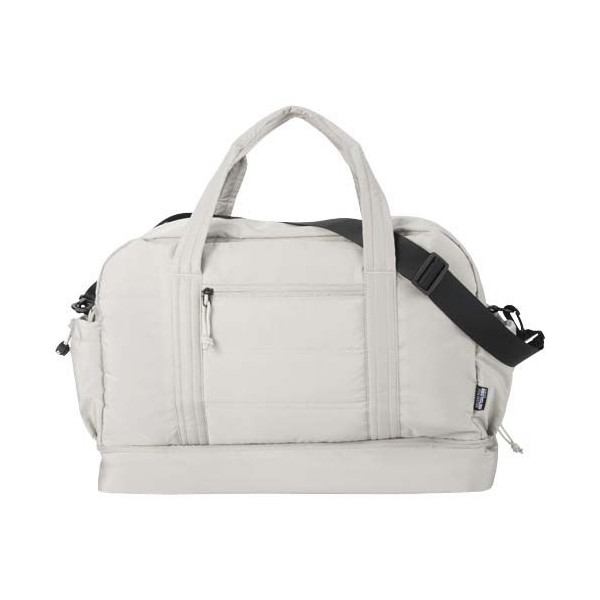 Sac de voyage Puffer recyclé certifié GRS avec fond isolé de 30 L - BCM Goodies