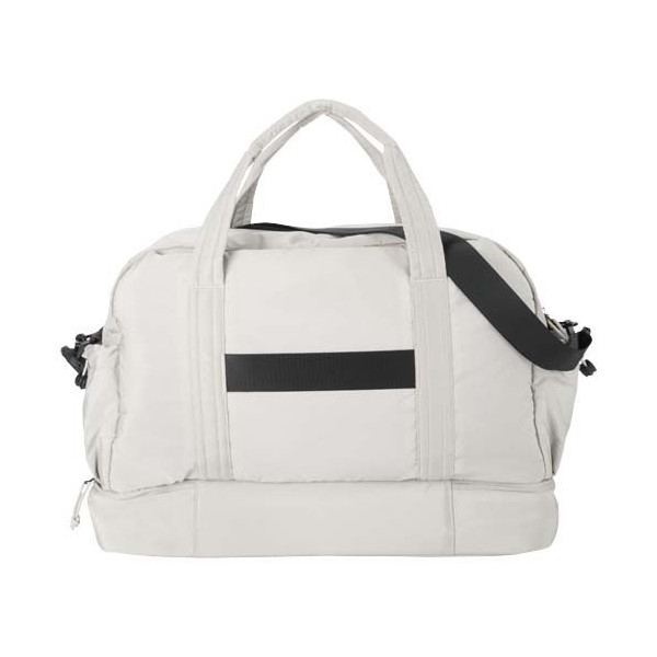 Sac de voyage Puffer recyclé certifié GRS avec fond isolé de 30 L - BCM Goodies