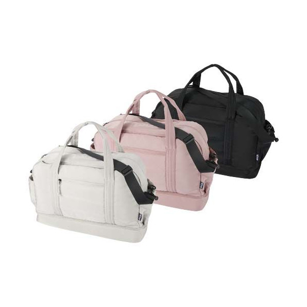 Sac de voyage Puffer recyclé certifié GRS avec fond isolé de 30 L - BCM Goodies