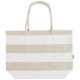 Tote bag de plage Florida recyclé GRS 270 g/m² - Sac shopping en coton 100 % recyclé certifié GRS - BCM Goodies