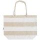 Tote bag de plage Florida recyclé GRS 270 g/m² - Sac shopping en coton 100 % recyclé certifié GRS - BCM Goodies