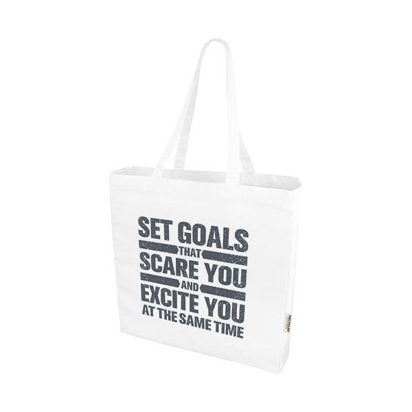 Sac shopping Odessa en coton recyclé certifié GRS - 13 litres, 10 kg - BCM Goodies