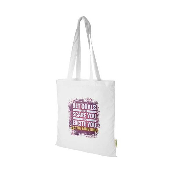 Sac shopping Odisha en coton biologique certifié OCS 140 g/m² - 7 L - Personnalisable - BCM Goodies