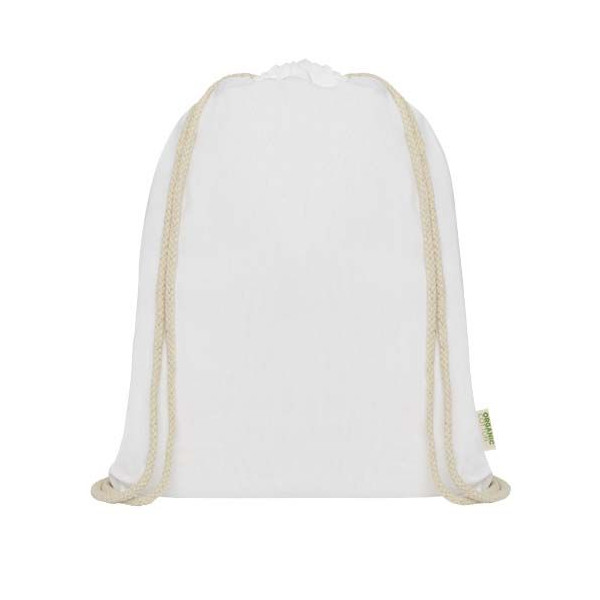Sac à cordon Odisha 5 L bio certifié OCS 140 g/m² - Coton biologique - BCM Goodies