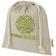Sac cadeau moyen en coton recyclé GRS 150 g/m² 1,5 L - Accessoire éco-responsable et durable