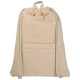 Sac à dos avec cordon sherpa Bear en polyester recyclé certifié GRS - 9 litres