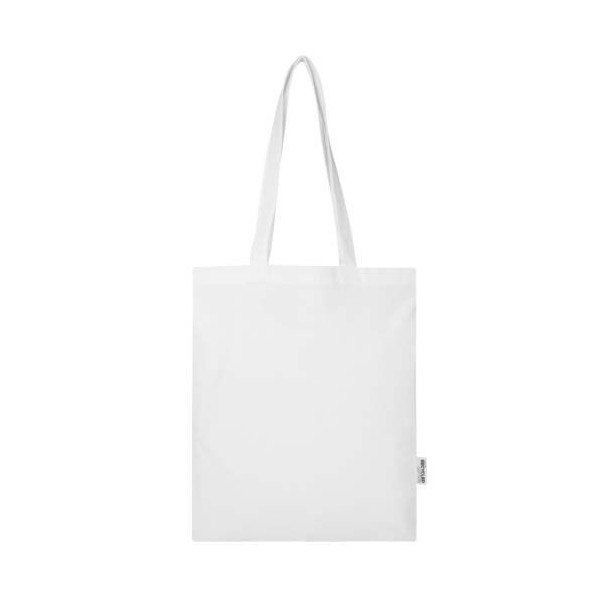 Sac shopping Peru Blend en coton recyclé GRS 180 g/m2 7 L - Personnalisable pour entreprise - BCM Goodies