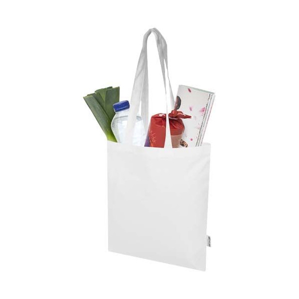 Sac shopping Peru Blend en coton recyclé GRS 180 g/m2 7 L - Personnalisable pour entreprise - BCM Goodies