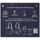 Sac shopping circulaire recyclé GRS Kai - Nylon 200T certifié GRS - BCM Goodies