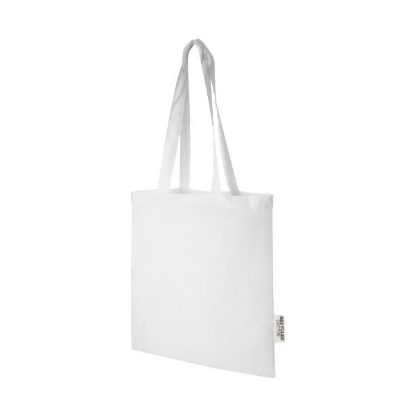 Sac shopping Madras en coton certifié GRS de 140 g/m2 de 7 L - Produit polyvalent et écologique - BCM Goodies