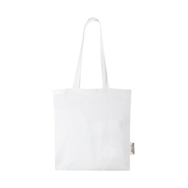Sac shopping Madras en coton certifié GRS de 140 g/m2 de 7 L - Produit polyvalent et écologique - BCM Goodies