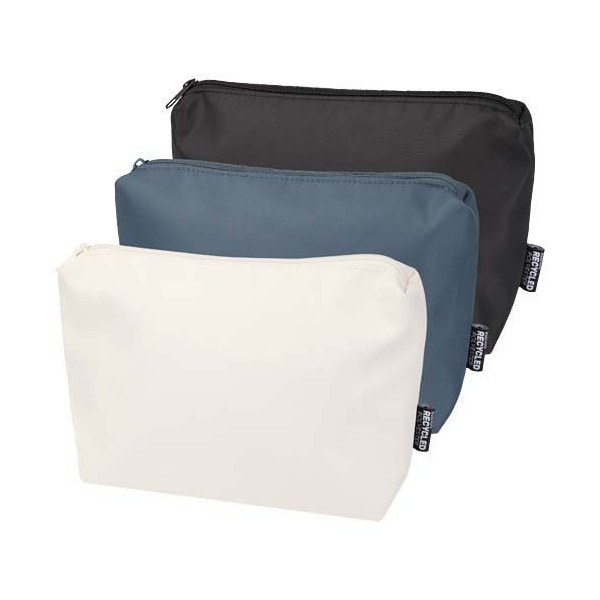 Trousse de toilette de voyage Trip Aware™ de 2 L en matériaux recyclés - Personnalisable pour événements d'entreprise - BCM